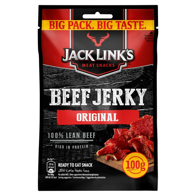 Jack Links Beef Jerky Original 100g Cli - gallery image 1