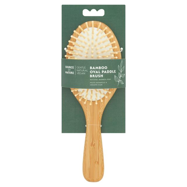 Bamboo Round Brush | Sainsbury's