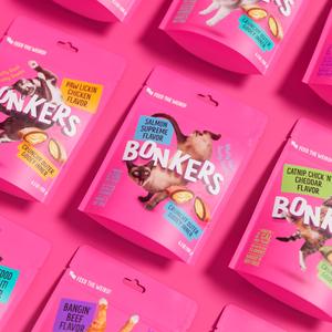 Bonkers Salmon Supreme Flavour Cat Treats 60g - gallery image 3