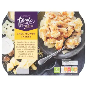 Sainsbury's Cauliflower Cheese, Taste the Difference 500g