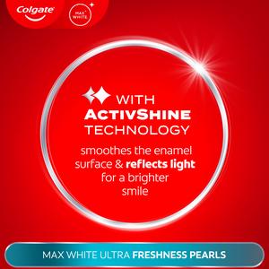 Colgate Max White Ultra Freshness Pearls Teeth Whitening Toothpaste 75ml - gallery image 5