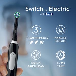 Oral-B Pro 1 680 Black Electric Toothbrush - gallery image 2