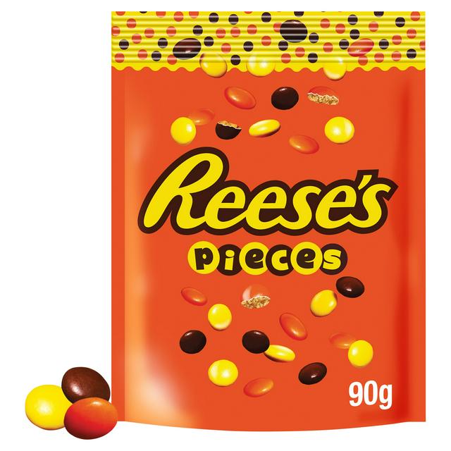 Reese's Pieces Peanut Butter in a Crunchy Shell Pouch 90g - gallery image 1