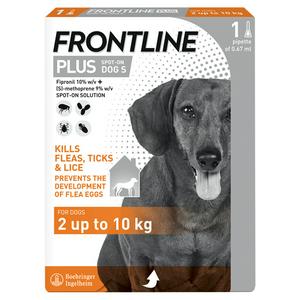 Frontline plus small hot sale dogs 12 pack