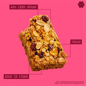 Graze Cherry Bakewell Fibre Flapjack 53g - gallery image 2