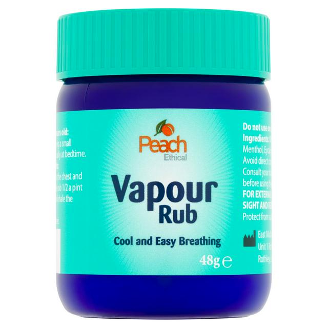 Peach Ethical Vapour Rub 50g - gallery image 1