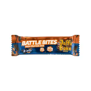 Battle Bites High Protein Bar Jaffa Bake Flavour 62g