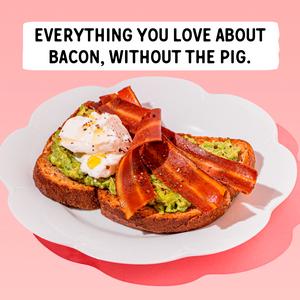La Vie Plant Based Bacon Smoked Rashers x8 120g - gallery image 3