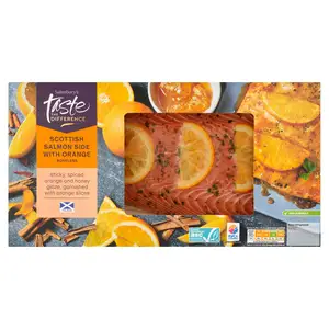 Sainsbury's Boneless Scottish Salmon Side,Taste the Difference 750g