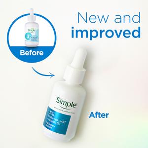 Simple 30ml Hydrate+ 3% Hyaluronic Acid + Vitamin B5 Serum - gallery image 3