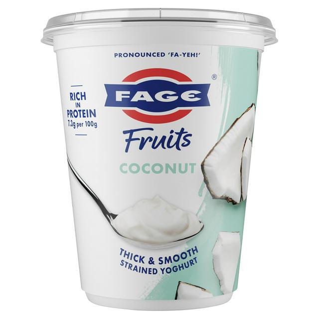 Fage Fruits Coconut Thick & Smooth Strained Yoghurt 380g - gallery image 1