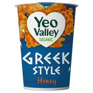 Yeo Valley Organic Greek Style with Honey Yogurt 450g