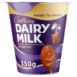 Cadbury Dairy Milk Big Pots of Joy Chocolate Dessert 350g