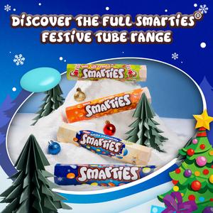 Smarties 120g White Chocolate Giant Tube - gallery image 2