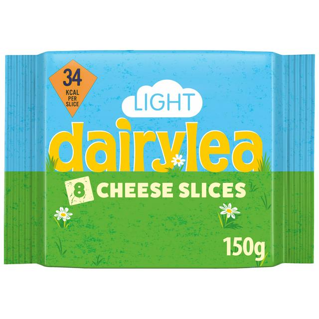 Sainsburys Dairylea Light Cheese Slices 8 x 18.75g