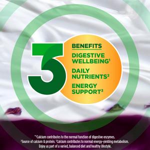 Activia Fusions Blueberry Acai Gut Health Fruit Yoghurt Multipack 4 x 120g - gallery image 2