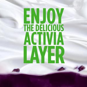 Activia Fusions Blueberry Acai Gut Health Fruit Yoghurt Multipack 4 x 120g - gallery image 3