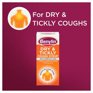Benylin Dry and Tickly Cough Syrup for Adults & Children 300ml - gallery image 3