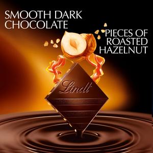 Lindt Excellence Caramelised Hazelnut Dark Chocolate Bar 100g - gallery image 2