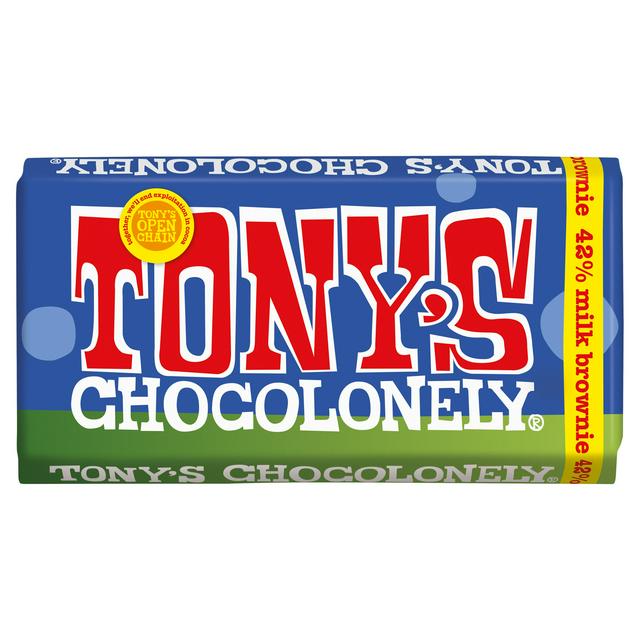 Tony's Chocolonely Chocolate Love A-Fair Dark Milk Brownie 180g - gallery image 1