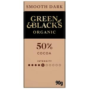 Green & Black's Organic Smooth Milk Chocolate Bar 90g