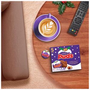 Cadbury Dairy Milk Puds 5 x Chocolate Christmas Multipack 175g - gallery image 2