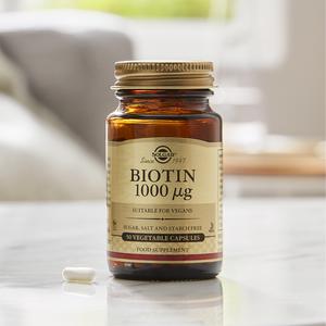 Solgar Biotin 1000µg Vegetable Capsules x50 - gallery image 2