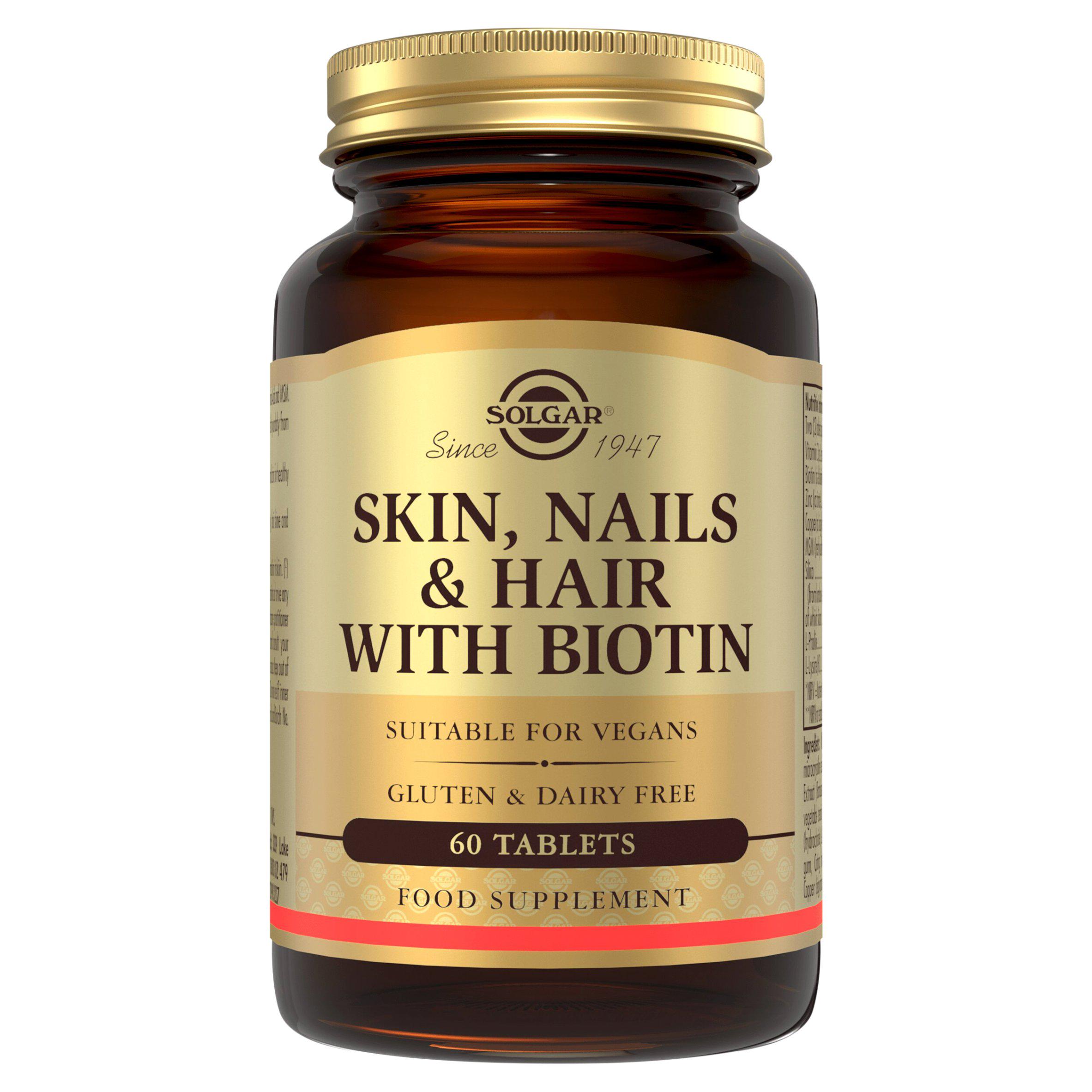 Solgar Skin Nails and Hair Formula Tablets x60