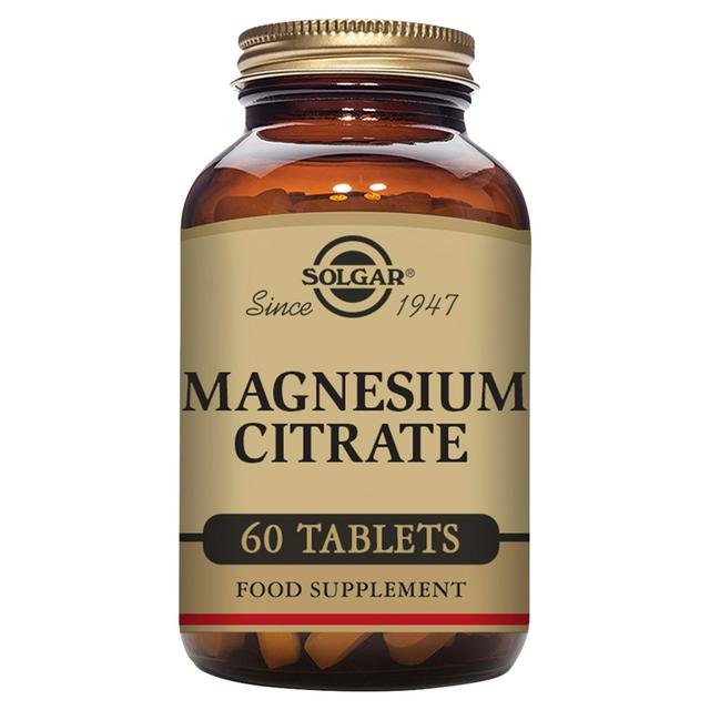 Solgar Magnesium Citrate Tablets x60