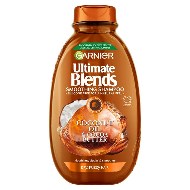 Garnier Ultimate Blends Coconut Oil & Cocoa Butter Smoothing and Nourishing Shampoo 400ml - gallery image 1