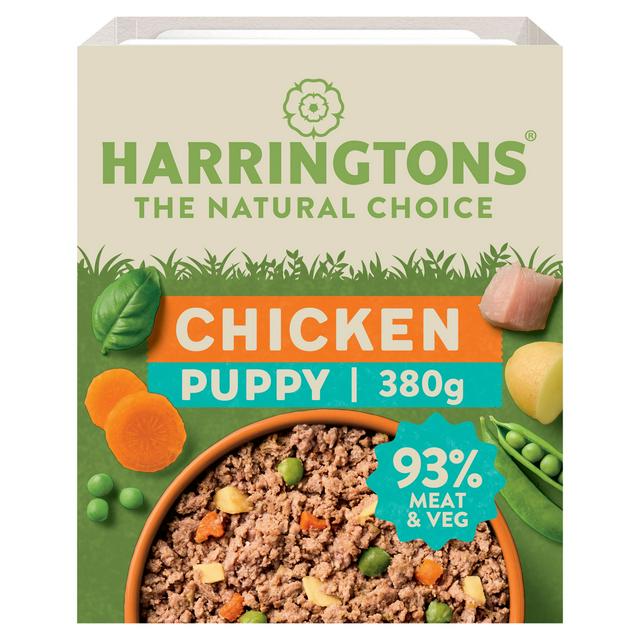 Harringtons 380g Puppy Complete Wet Chicken Dog Food with Potato & Vegetables - gallery image 1