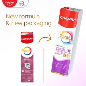 Colgate Total Active Prevention + Gum Care & Sensitivity Toothpaste 75ml - gallery image 6