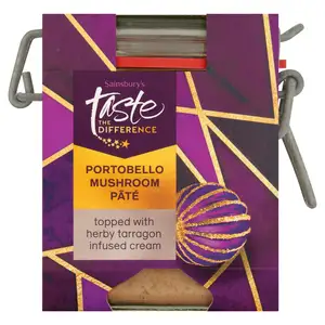 Sainsbury's Portobello Mushroom Pate, Taste the Difference 125g