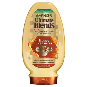 Garnier Ultimate Blends Honey Treasures Strengthening Conditioner with Acacia Honey & Beeswax 400ml