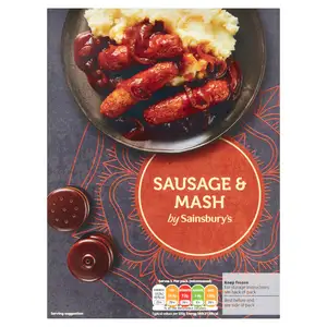 Sainsbury's Sausage & Mash Ready Meal For 1 400g