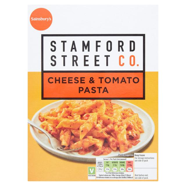 Stamford Street Co. Cheese Tomato Pasta 400g Sainsbury s