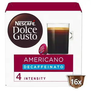 Nescafé Dolce Gusto Americano Decaf Coffee Pods x16