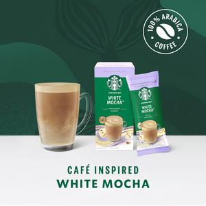 Starbucks White Mocha Instant Coffee Sachets 5x24g - gallery image 2