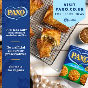 Paxo Sage & Onion Low Salt Stuffing Mix 170g - gallery image 4