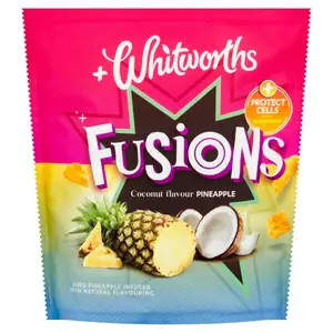 Whitworths Coconut Pineapple Flavour Fusions 80g