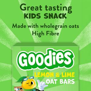 Goodies 6 x 23g Lemon & Lime Multipack Kids Snack Oat Bars - gallery image 2