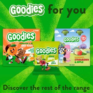 Goodies 6 x 23g Mandarin & Apple Multipack Kids Snack Oat Bars - gallery image 6