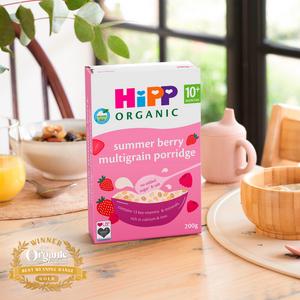 HiPP Organic Summer Berry Multigrain Porridge 10+ Months 200g - gallery image 2