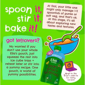 Ella's Kitchen Organic Sweet Potato Falafel Baby Food Pouch 6+ Months 100g - gallery image 4