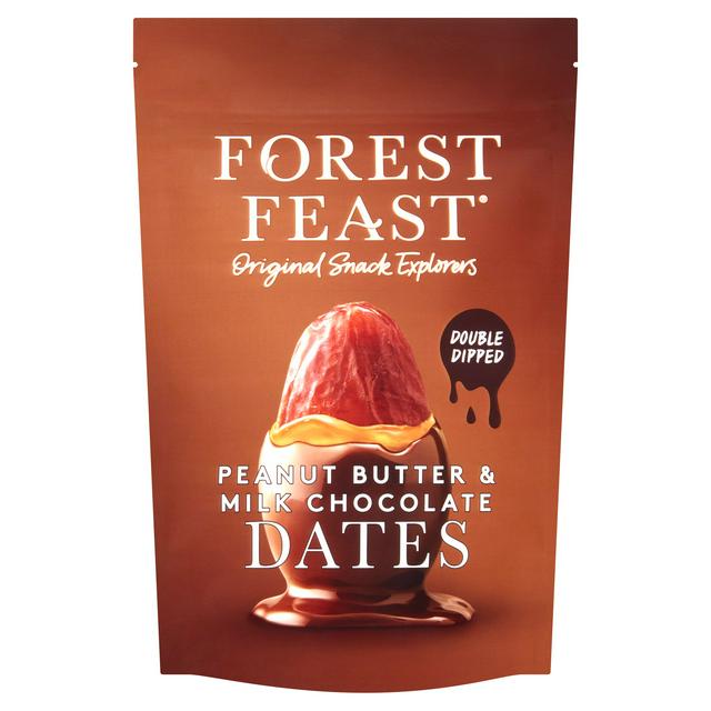 Forest Feast 140g Peanut Butter & Milk Chocolate Dates - gallery image 1