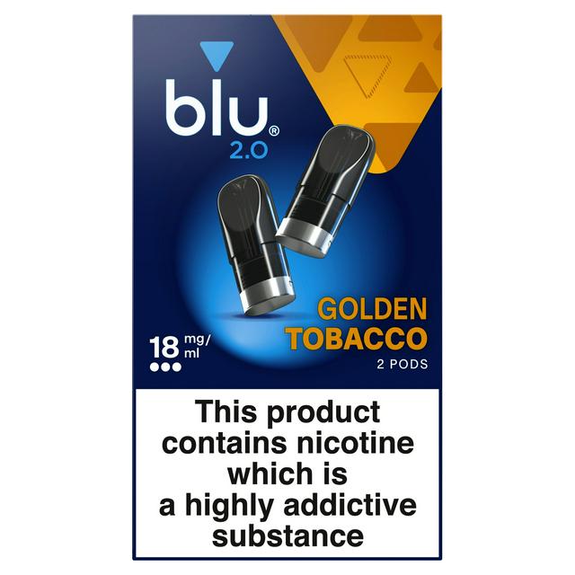 blu 2.0 Pods Golden Tobacco 18mg/ml - gallery image 1