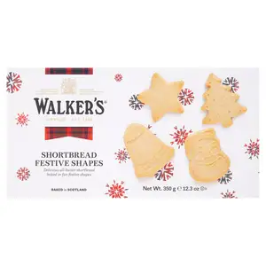 Walker's Shortbread Festive Shapes 350g