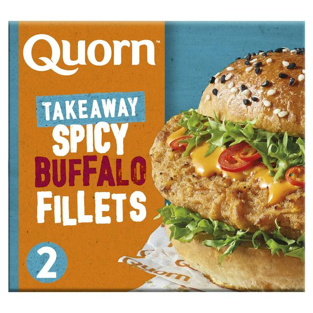 Quorn Takeaway Spicy Vegan Buffalo Fillets 200g - gallery image 1