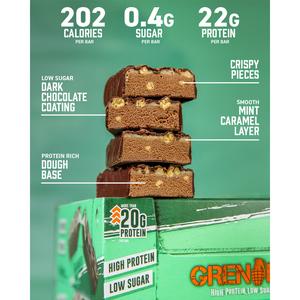 Grenade Dark Chocolate Mint Flavour 60g - gallery image 5