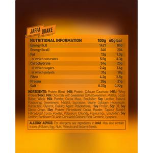Grenade Jaffa Quake Chocolate Orange Flavour 60g - gallery image 3